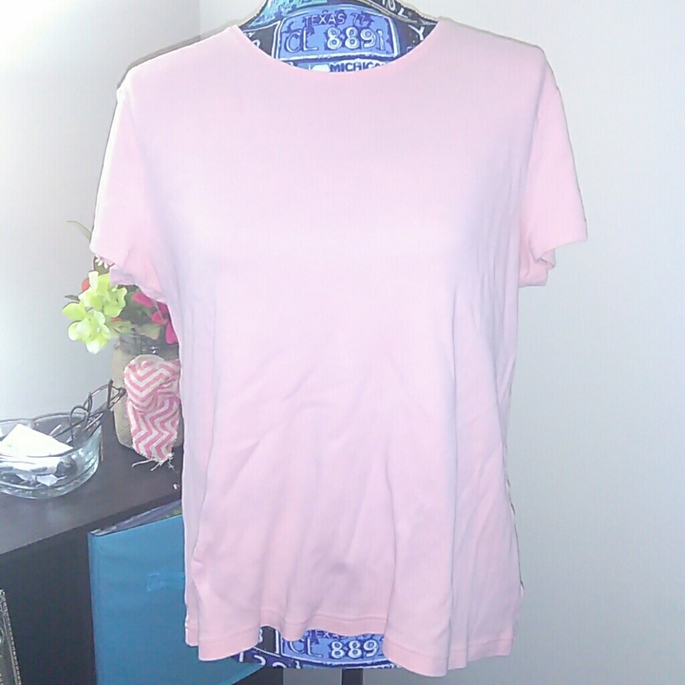 Sold Croft&Barrow Classic Tee Size Large Peach